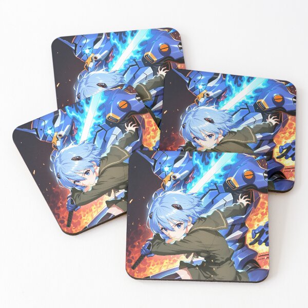 Item preview, Rei Ayanami Neon Genesis Evangelion Mecha Duel Blue Flame designed and sold by bystudiolereve.