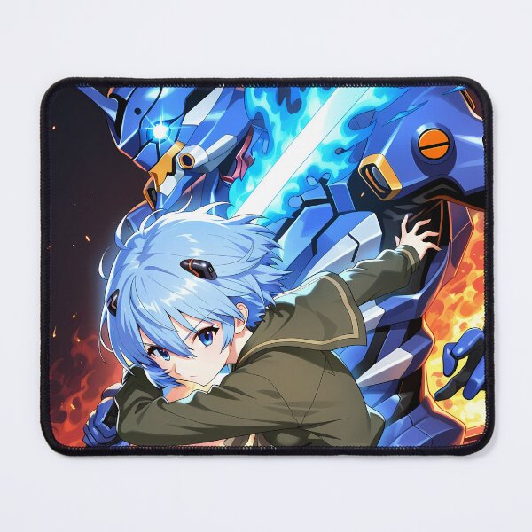 Item preview, Rei Ayanami Neon Genesis Evangelion Mecha Duel Blue Flame designed and sold by bystudiolereve.