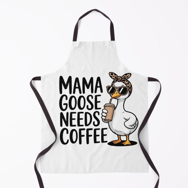 Item preview, Mama Goose Needs Coffee Funny Design designed and sold by exelant.
