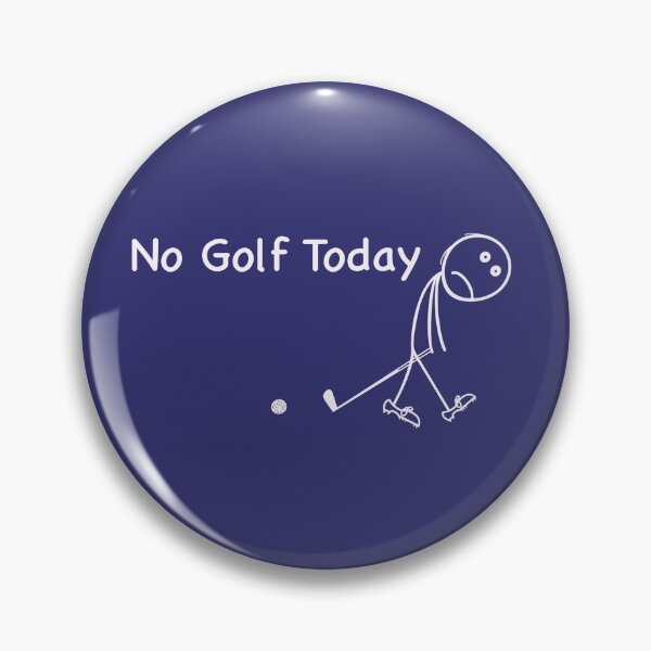 Item preview, no golf today minimalist sad stick character sketch designed and sold by Lunevalleyart.