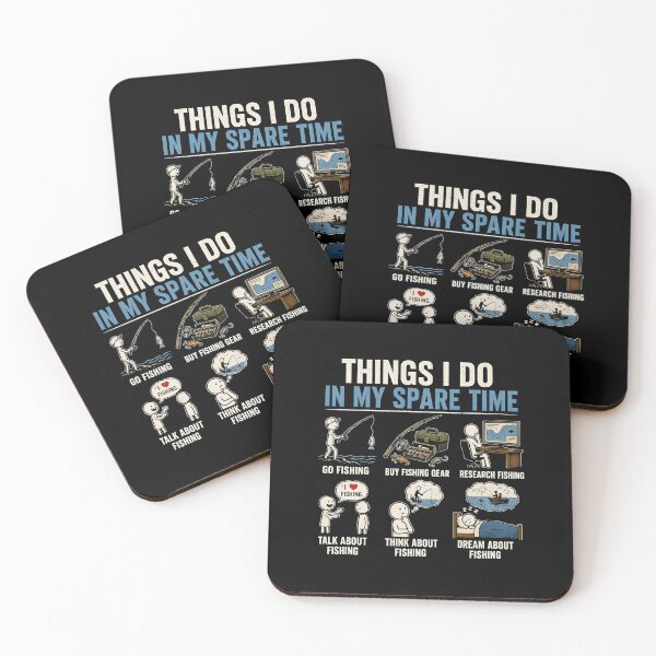 Item preview, Things I do in my spare time fisherman designed and sold by zoes-ink.