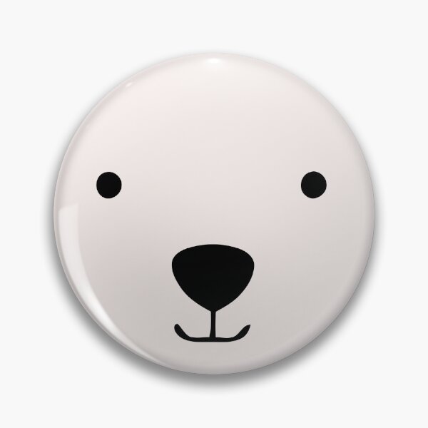Item preview, Cute Minimal Bear Face Seamless Pattern designed and sold by UniqueDesign751.