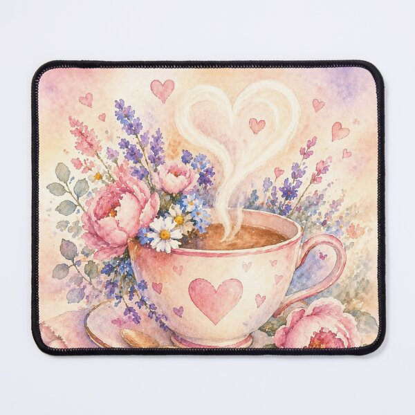 Item preview, Love Brewed Just For You Watercolour designed and sold by inspired-works.
