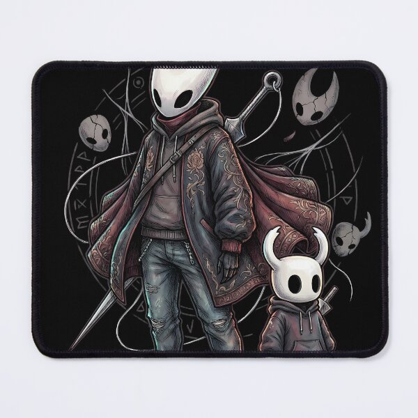 Item preview, Hollow Knight Streetwear Ghost: Graphic Tee & Chains designed and sold by Senpaiwaves.