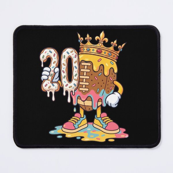 Item preview, Football 20th Birthday Ice Cream Drip Twenty Year Old designed and sold by KIROSALS.