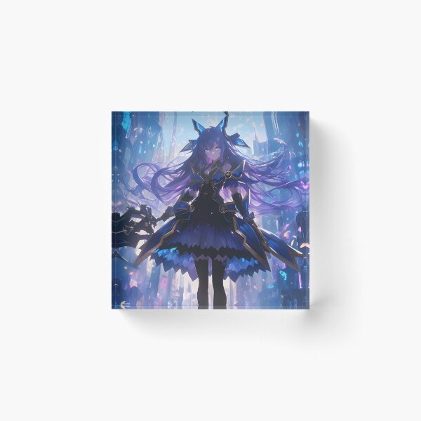 Item preview, Tohka Yatogami Date A Live Floating Purple Cityscape designed and sold by bystudiolereve.