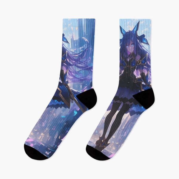 Item preview, Tohka Yatogami Date A Live Floating Purple Cityscape designed and sold by bystudiolereve.