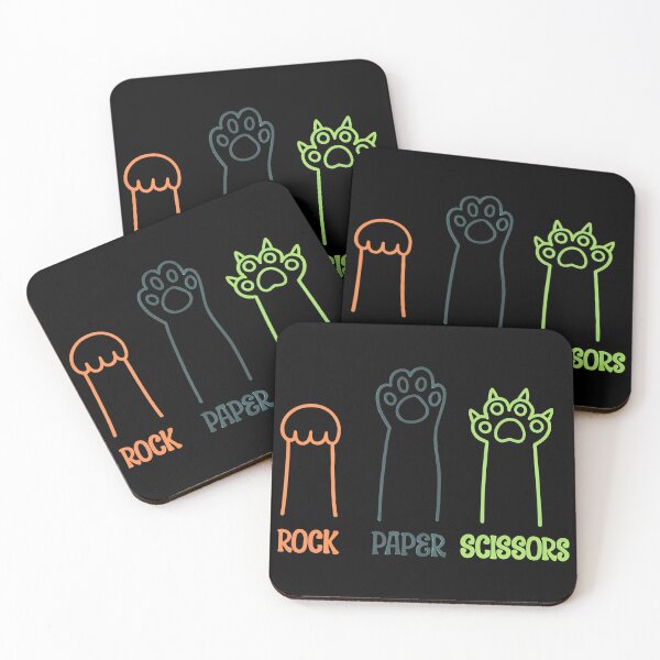 Item preview, Rock Paper Scissors Paw Game Neon Style Tee designed and sold by Dmo3HarkoArt.