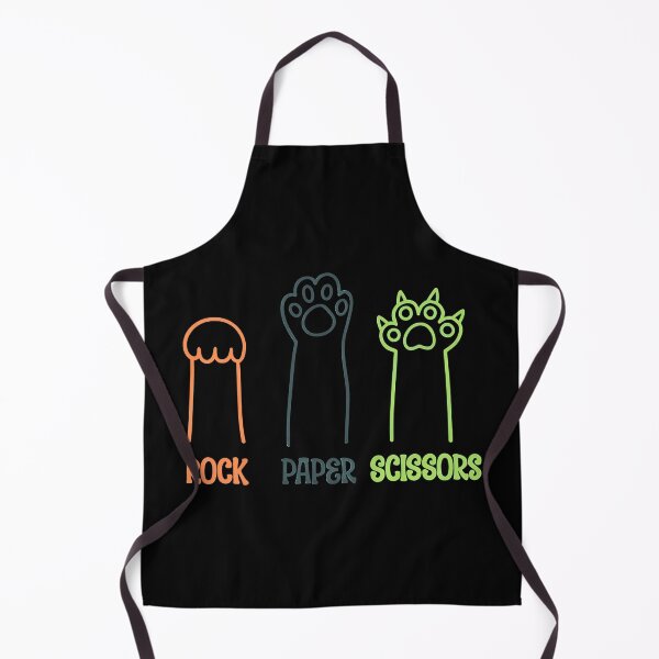 Artikelvorschau, T-Shirt im Neon-Stil mit Pfotenmotiv „Stein, Papier, Schere“ entworfen und verkauft von Dmo3HarkoArt.