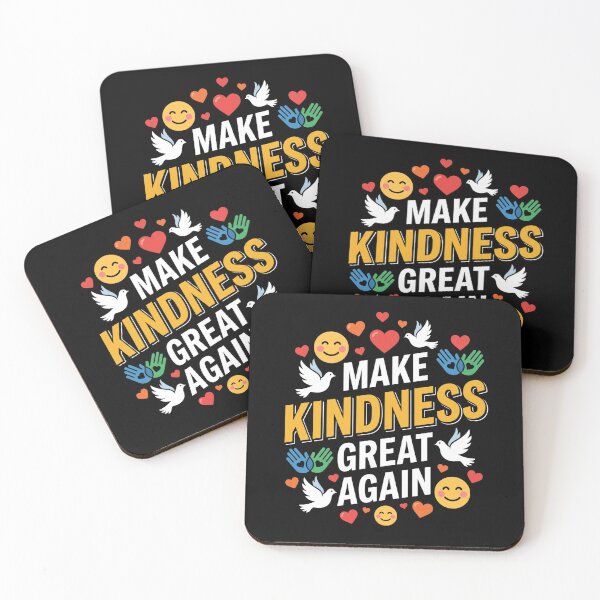 Item preview, Make Kindness Great Again - Colorful Positive Vibes Graphic designed and sold by Recovering Pessimist.