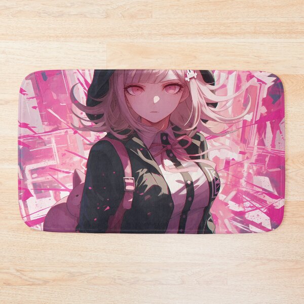 Item preview, Chiaki Nanami Danganronpa Pink Glitch Hoodie Cute Aesthetic designed and sold by bystudiolereve.
