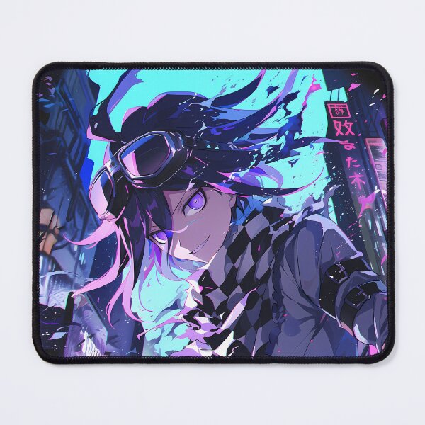 Item preview, Kokichi Ouma Danganronpa Cyberpunk Neon Night City Trickster designed and sold by bystudiolereve.
