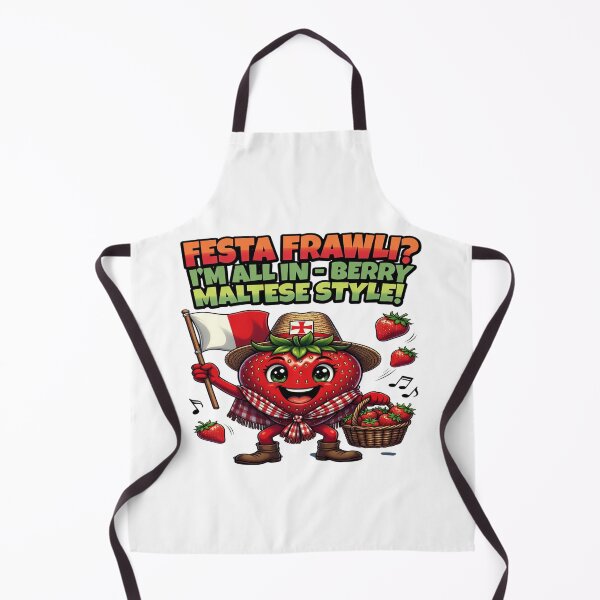 Item preview, Festa Frawli Malta Strawberry Festival T-Shirt | Funny Maltese Berry Style Graphic Tee | Cute Strawberry Character Design designed and sold by Sushikidsntod.