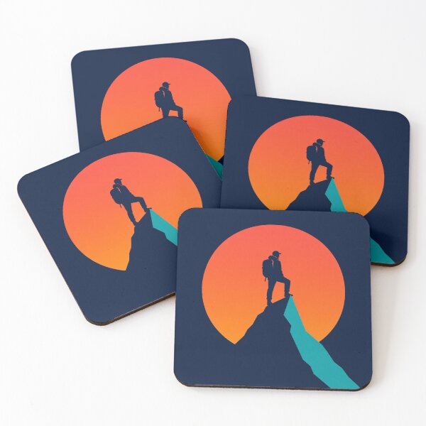 Item preview, Summit Mindset Sunset Silhouette designed and sold by Creative_Canvas.