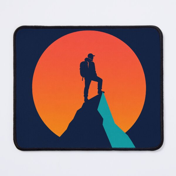 Item preview, Summit Mindset Sunset Silhouette designed and sold by Creative_Canvas.