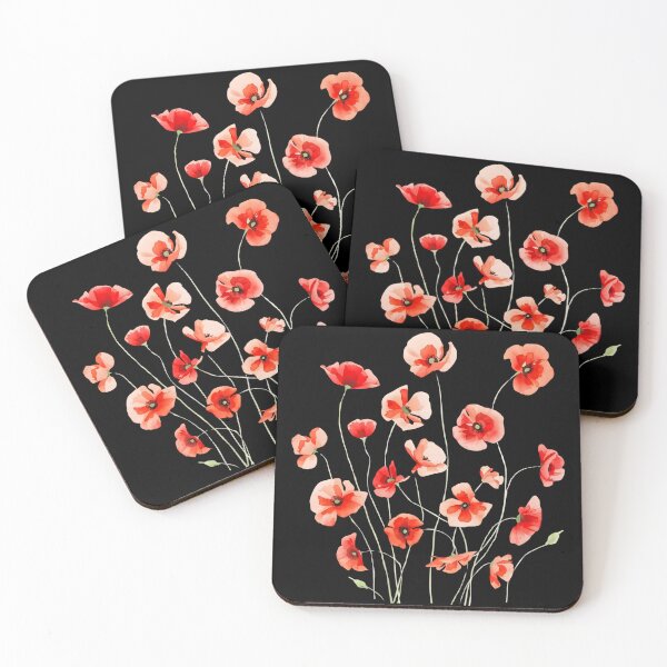 Item preview,  Bouquet of small red poppies designed and sold by uunaa.
