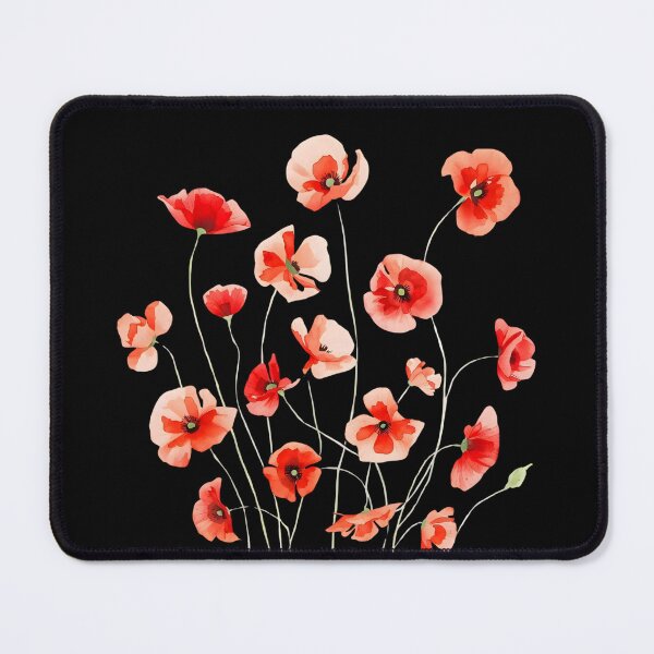 Item preview, Bouquet of small red poppies designed and sold by uunaa.