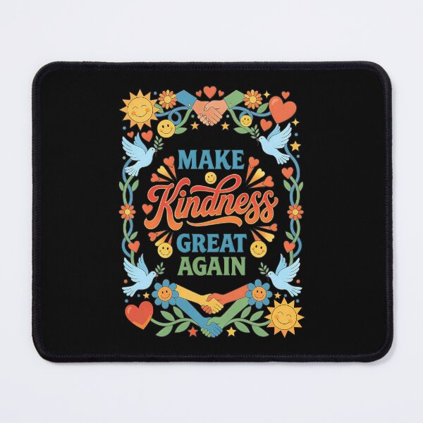 Item preview, Make Kindness Great Again - Pastel Floral Peace & Love Design designed and sold by Recovering Pessimist.