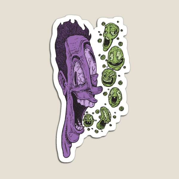 Burp Face Magnets for Sale Redbubble