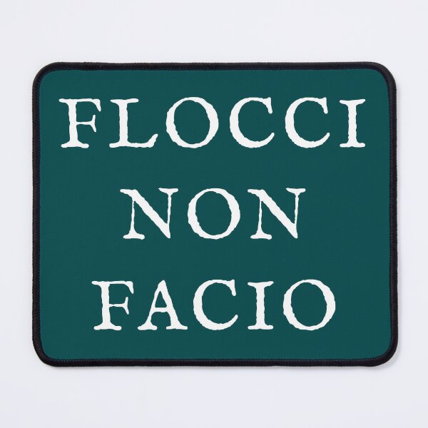 Item preview, Flocci non facio (I'm not bothered) designed and sold by bravoalpha.