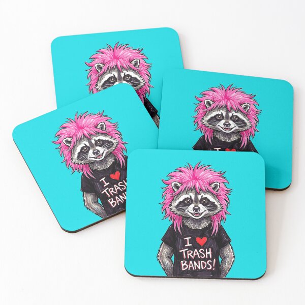 Item preview, Hard Rock Racoon  designed and sold by DDLeach.