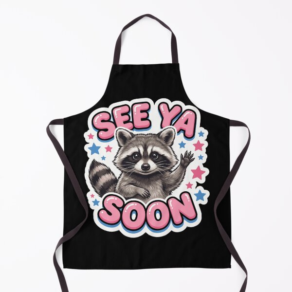 Item preview, See-Ya-Soon-Racoon designed and sold by w66aboo.