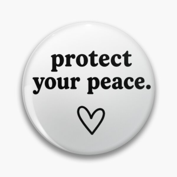 Item preview, Protect Your peace Quote Gen z designed and sold by fadeinkstudio.