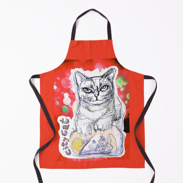 Item preview, City Cat Night Out For A Pizza (Original Drawing by ACCI) designed and sold by VanyssaGraphics.