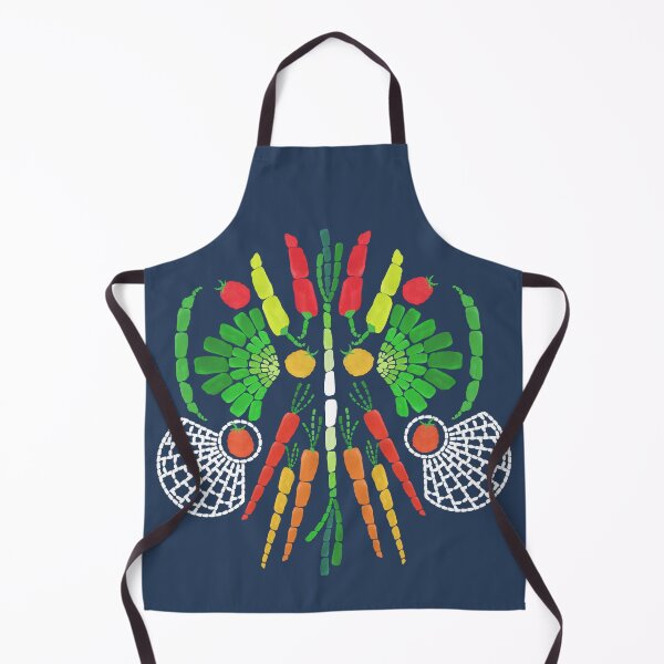 Aperçu de l'œuvre Vegetables Damask créée et vendue par ArtyFridgees.