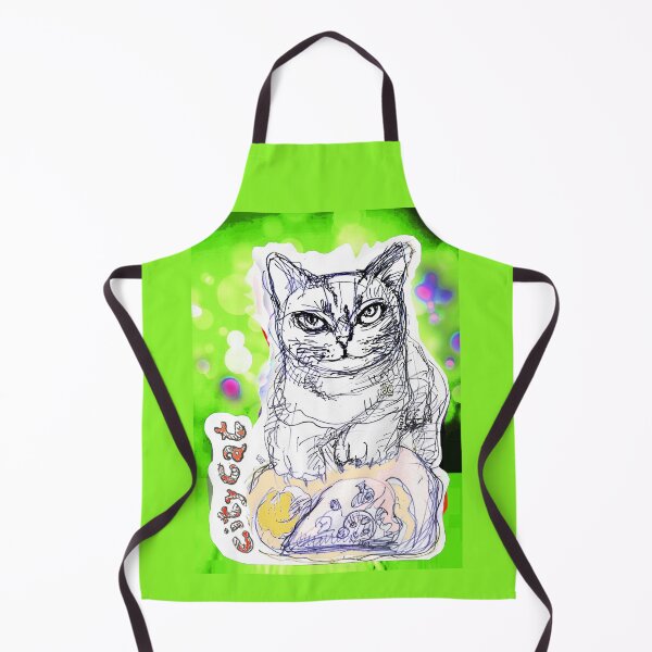 Item preview, City Cat Night Out For A Pizza (Original Drawing by ACCI) designed and sold by VanyssaGraphics.