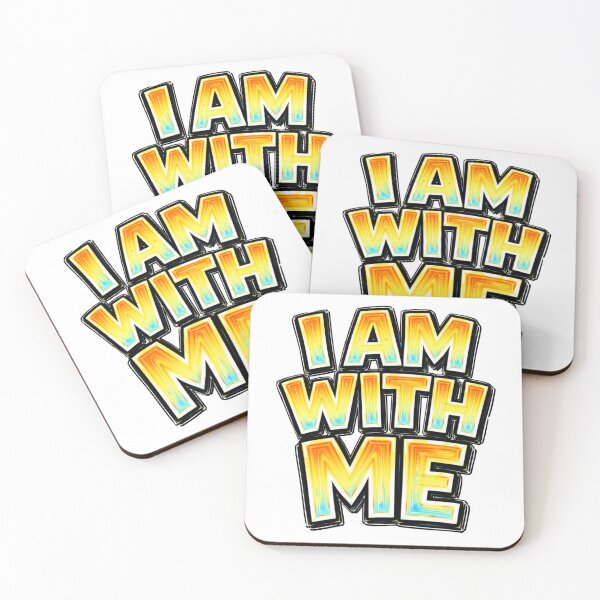 Item preview, I AM WITH ME – hand drawn childlike typography designed and sold by Mac Sketches.