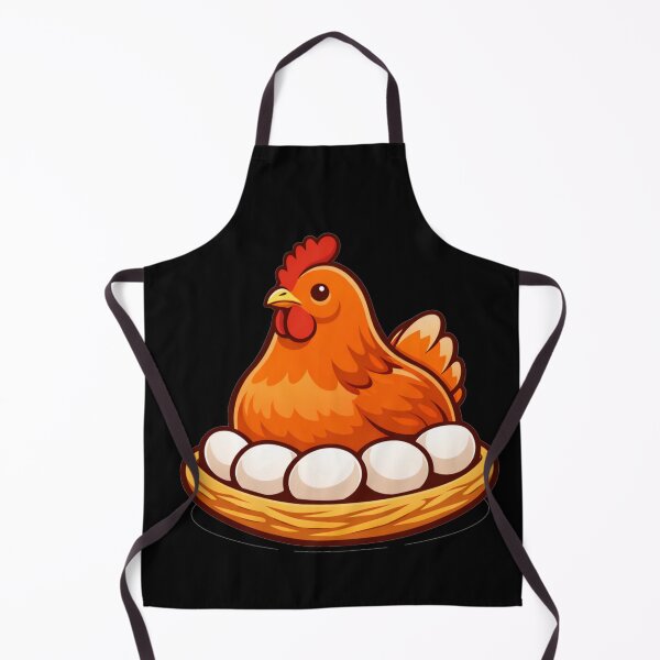 Item preview, Cute Chicken Sitting on Eggs Sticker designed and sold by Creative_Canvas.