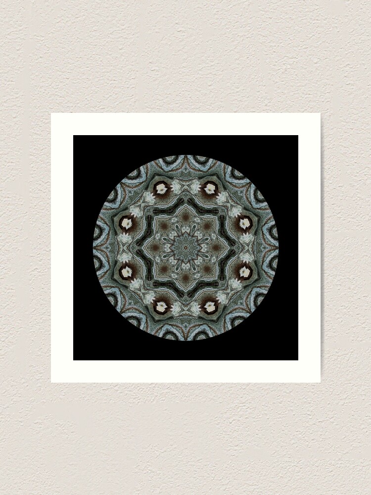 Alternate view of The Greylander Mandala Tapestries I Art Print