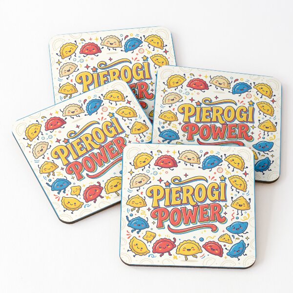 Item preview, Pierogi Power Kawaii Smiling Polish Dumplings designed and sold by ryanguas.