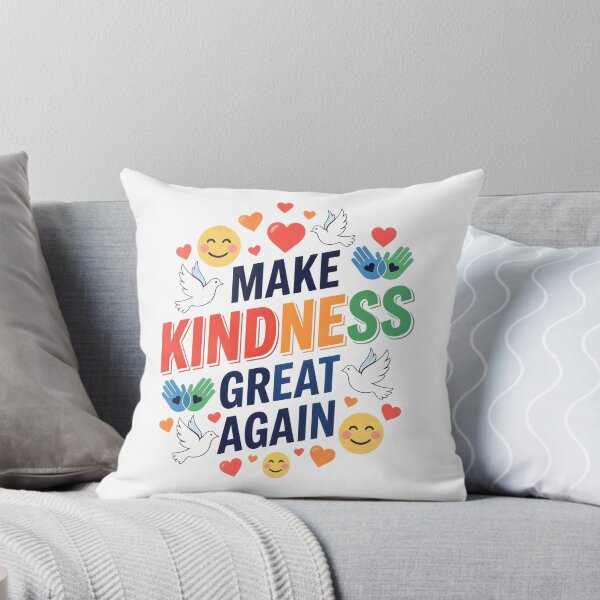 Item preview, Make Kindness Great Again - Colorful Positive Vibes Graphic 2 designed and sold by Recovering Pessimist.