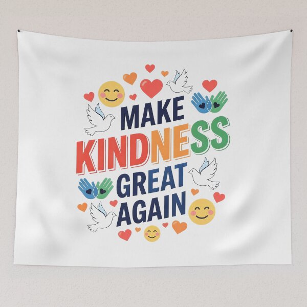 Item preview, Make Kindness Great Again - Colorful Positive Vibes Graphic 2 designed and sold by Recovering Pessimist.