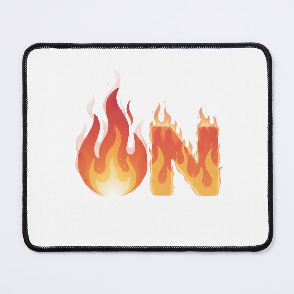 Item preview, On fire designed and sold by Idrojibz.