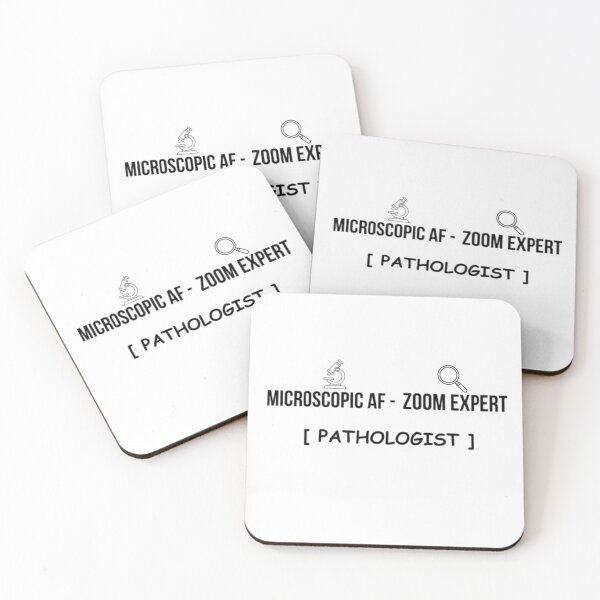 Item preview, Microscopic AF Zoom Expert Pathologist T-Shirt | Funny Lab Humor Tee designed and sold by OffScripted.