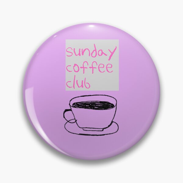 Item preview, Sunday Coffee Club Minimalist Illustration designed and sold by MahiDigitalArts.
