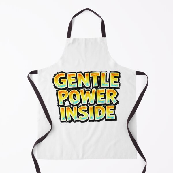 Item preview, GENTLE POWER INSIDE – hand drawn childlike typography designed and sold by Mac Sketches.