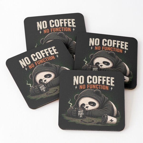 Item preview, No Coffee - No Function designed and sold by LazyMoodStudio.