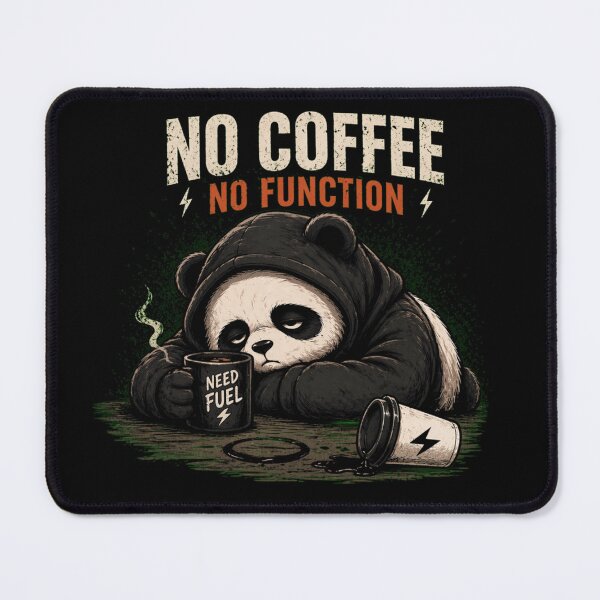 Item preview, No Coffee - No Function designed and sold by LazyMoodStudio.