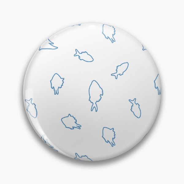 Item preview, Diseño estético minimalista con estampado de peces y líneas oceánicas designed and sold by VitSArt.