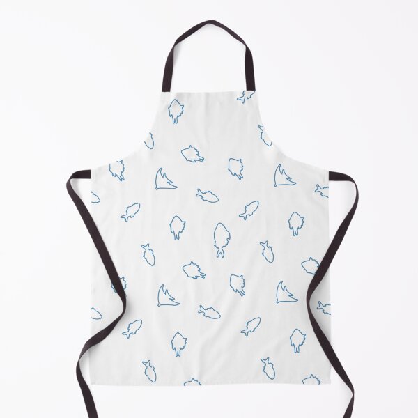 Item preview, Minimal Line Fish Pattern Aesthetic Ocean Design designed and sold by VitSArt.
