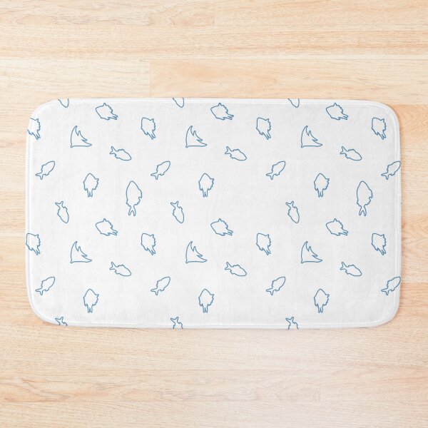 Item preview, Minimal Line Fish Pattern Aesthetic Ocean Design designed and sold by VitSArt.