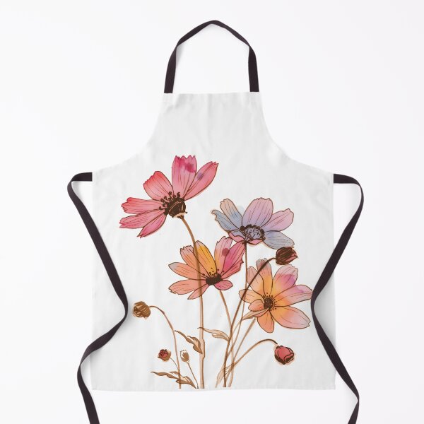 Item preview, Rainbow cosmos flower designed and sold by uunaa.