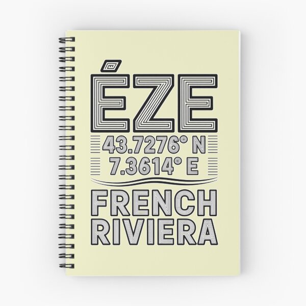 Item preview, Èze France Coordinates T-Shirt – French Riviera Travel Tee, Bold Outline Typography, Minimal Location Streetwear designed and sold by Timeless Design.
