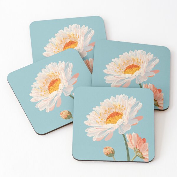 Item preview, Copy of Daisy Illustration – Minimal Marguerite Flower Art with Soft Botanical Aesthetic designed and sold by BobaBunny76.