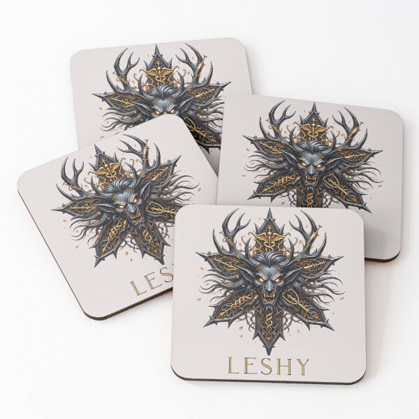 Item preview, Leshy Slavic Forest Spirit Dark Design designed and sold by GogaVibeRe.
