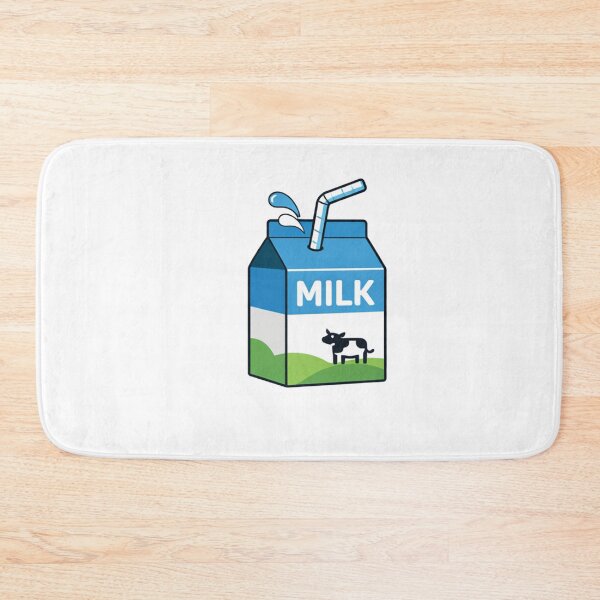 Item preview, Fresh Milk Carton with Cow and Straw designed and sold by Owcomm.